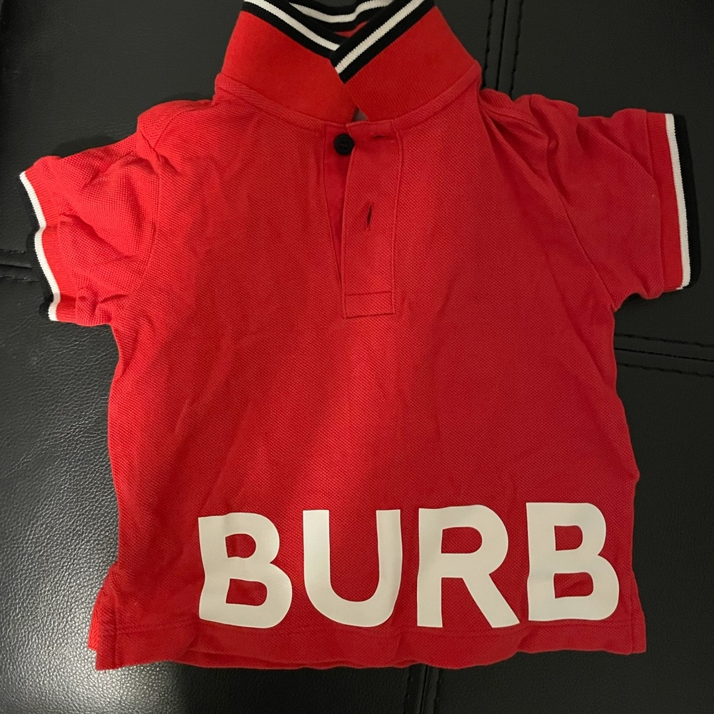 Kids Burberry Polo